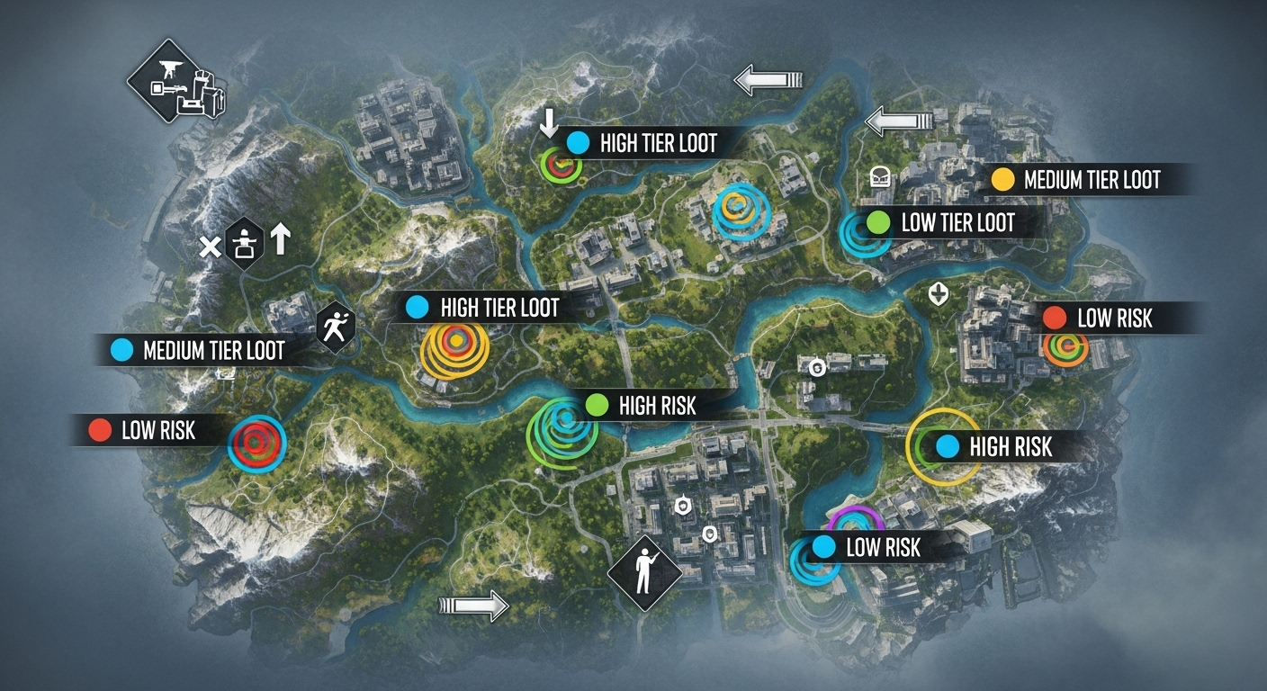 Top Battle Royale Landing Zones in COD Mobile