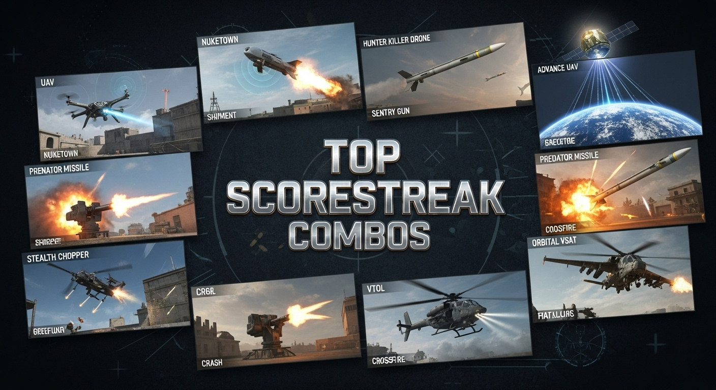 Best Scorestreak Combos in COD Mobile