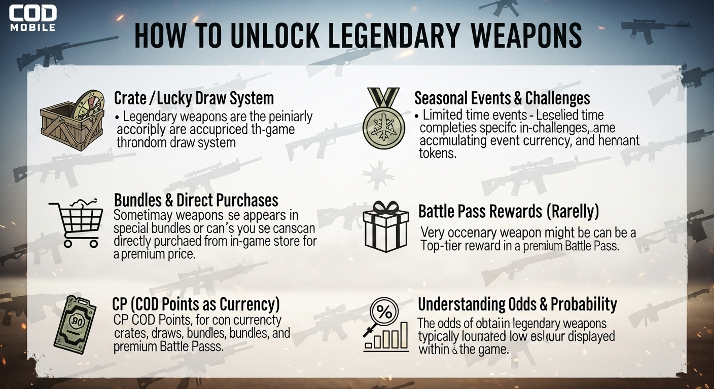 COD Mobile: Getting Legendary Weapons