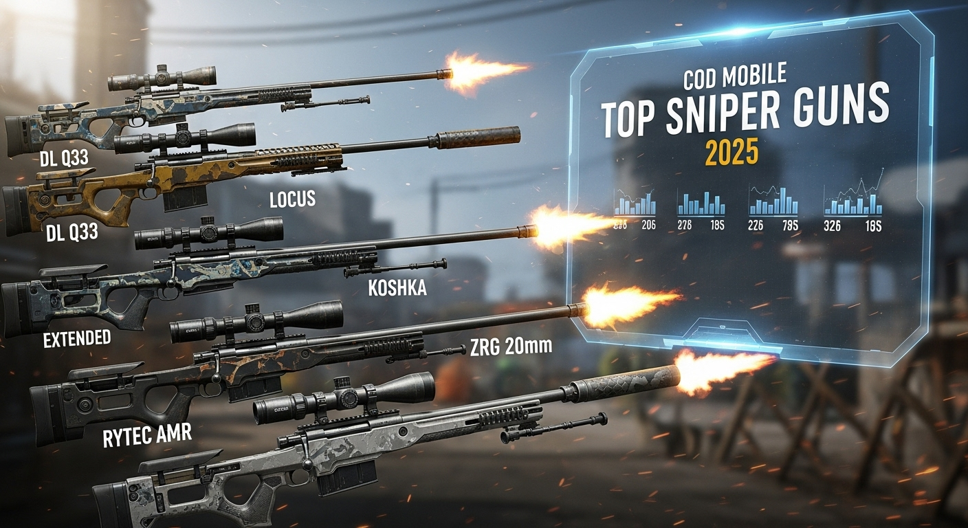 Best Sniper Rifles in COD Mobile 2025