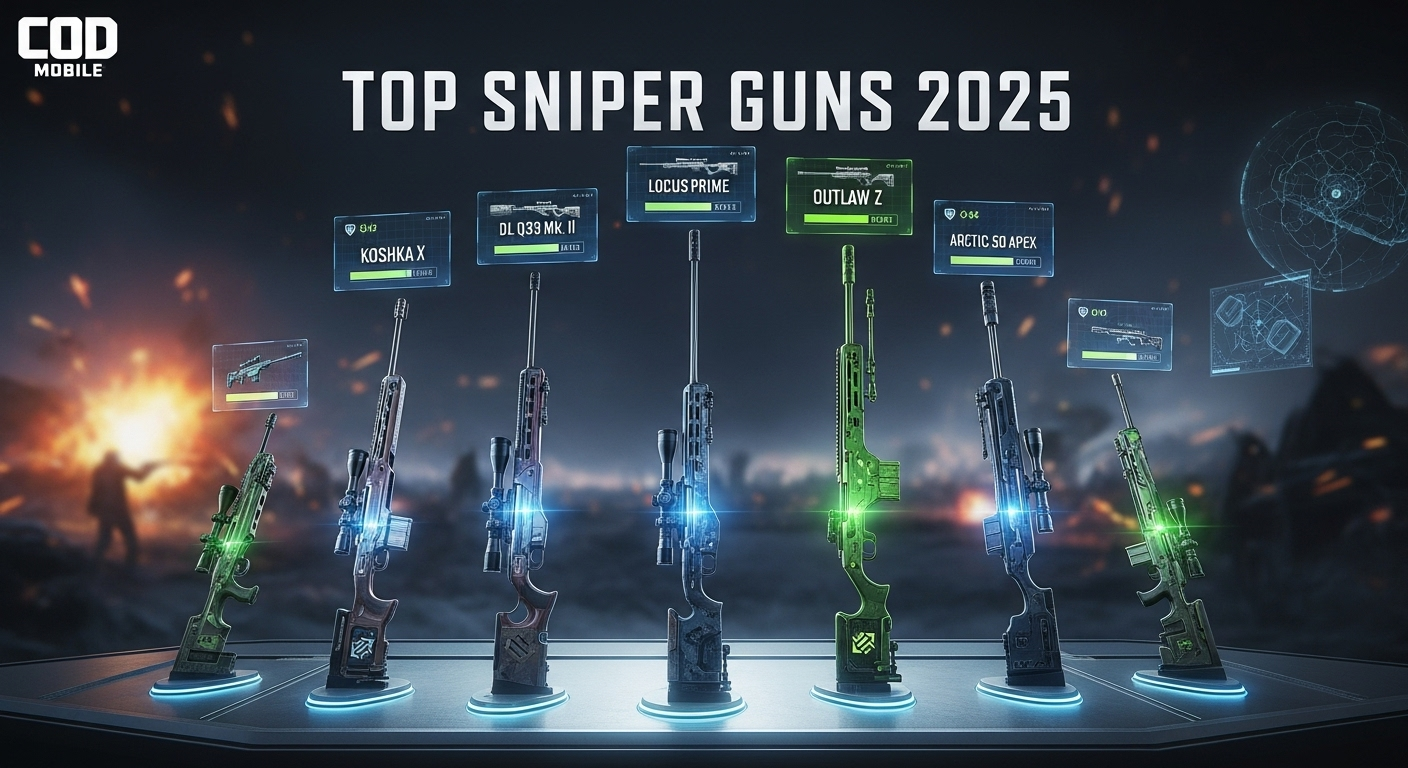 Best Sniper Rifles in COD Mobile 2025