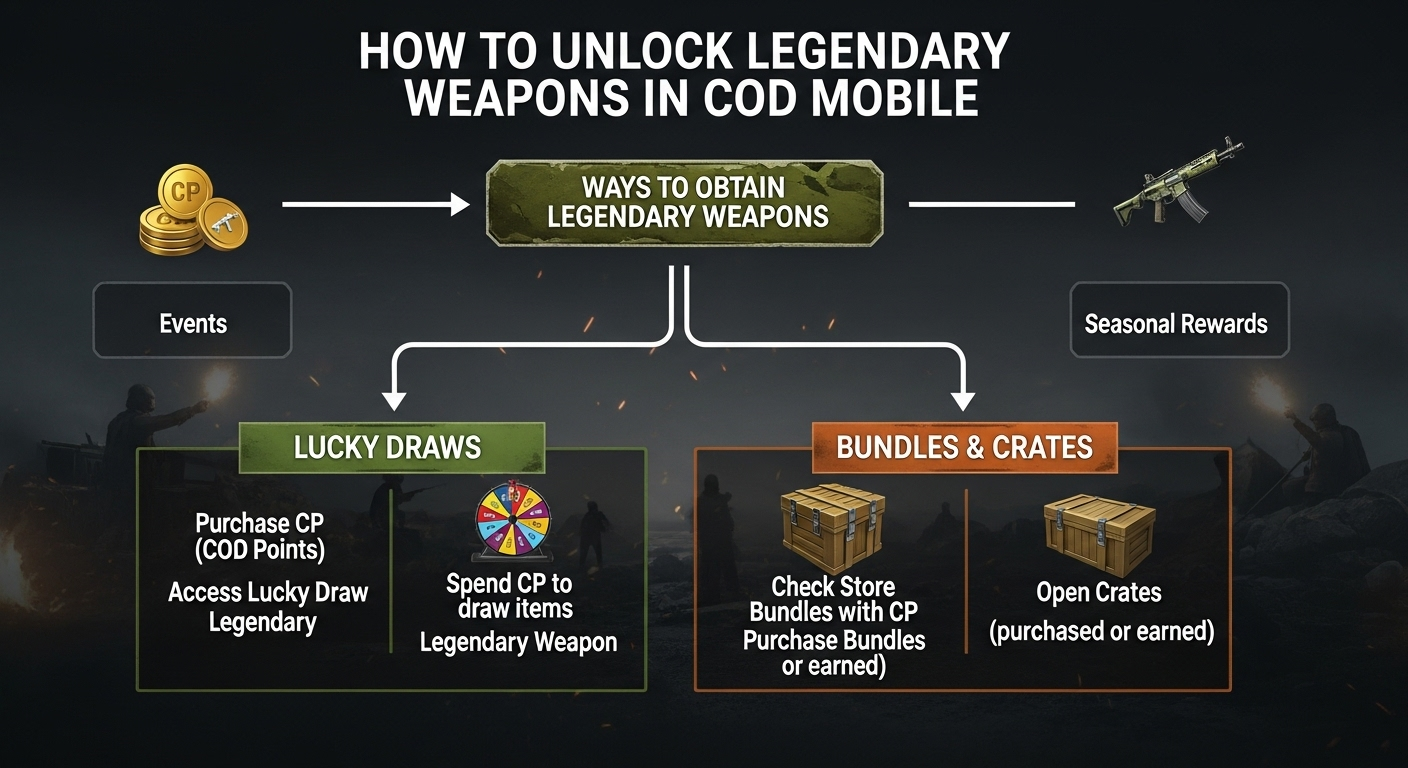 COD Mobile: Getting Legendary Weapons
