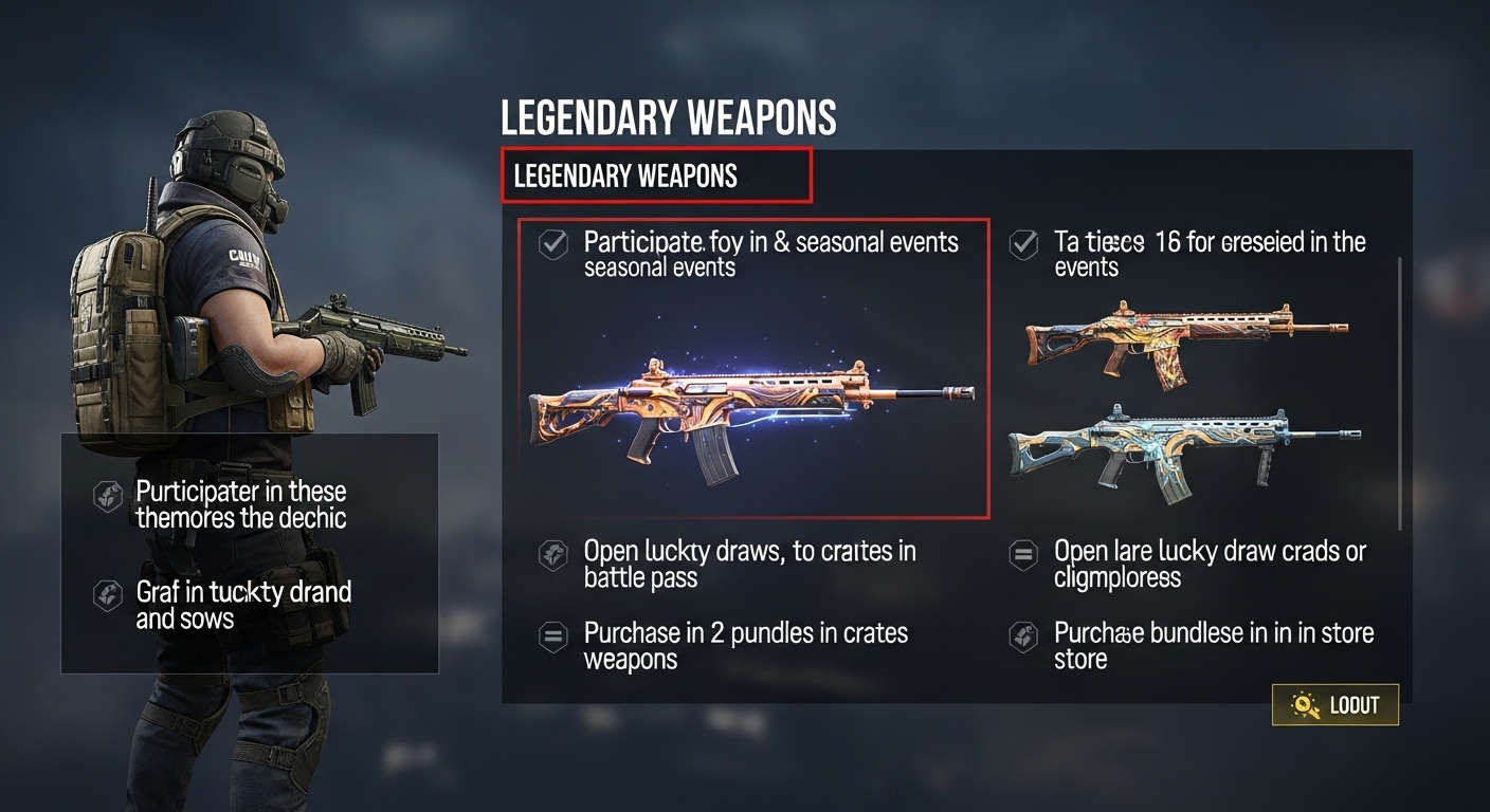 COD Mobile: Getting Legendary Weapons