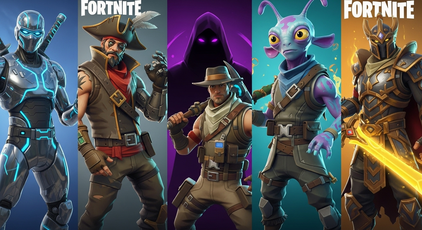 Unlockable Secret Skins in Fortnite