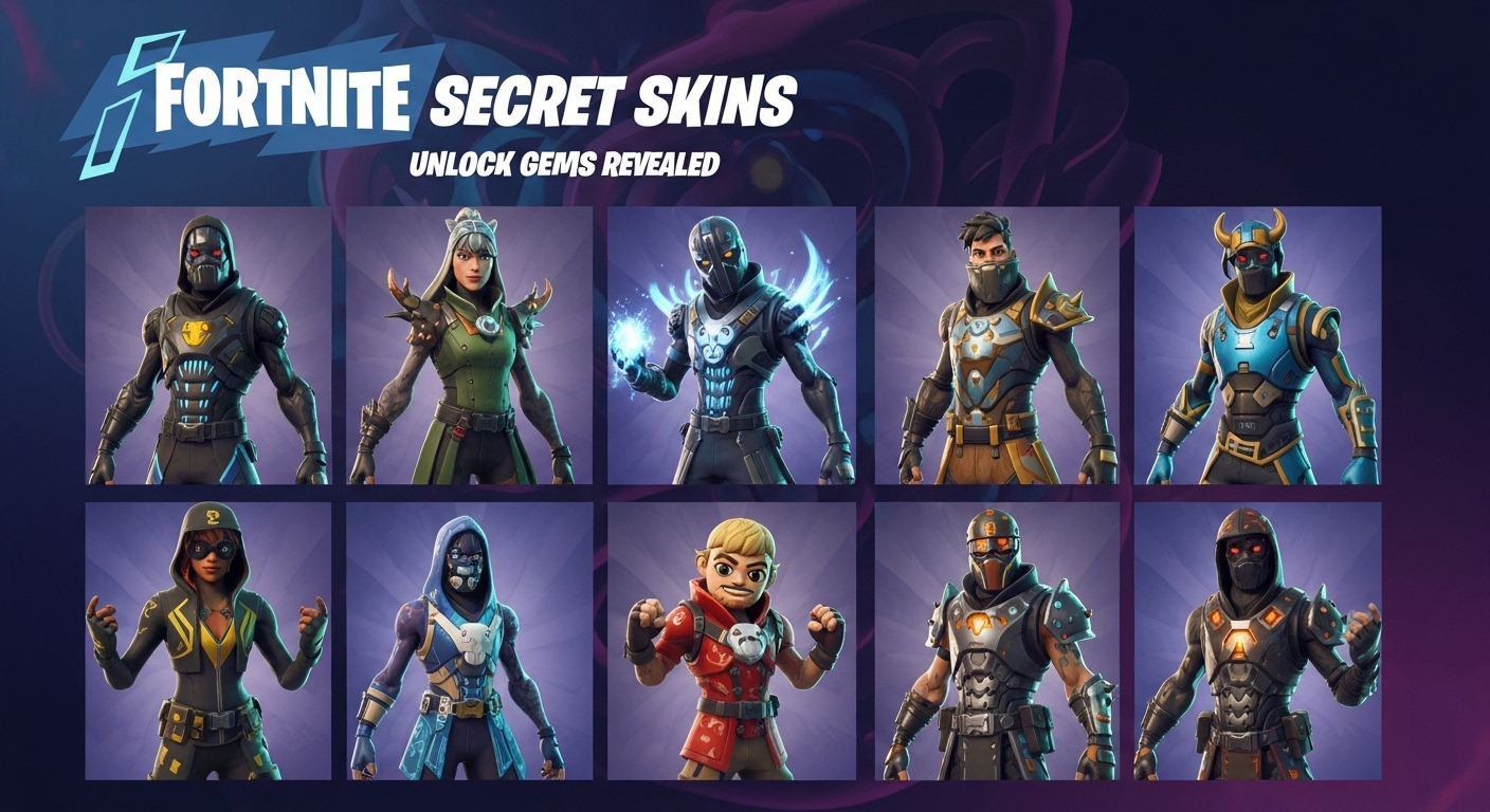 Unlockable Secret Skins in Fortnite
