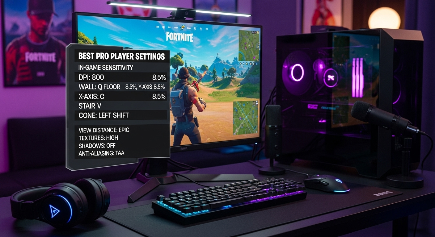 Optimal Fortnite Pro Player Settings