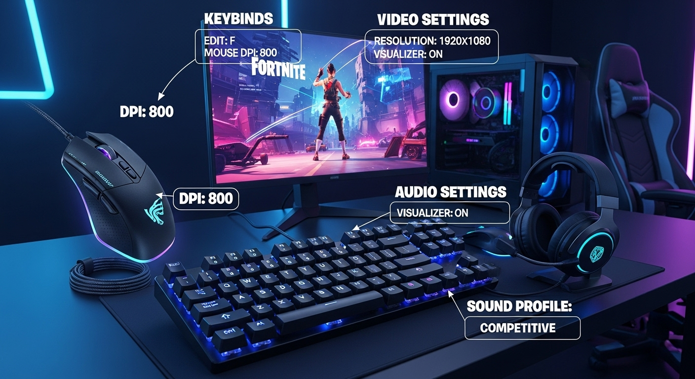Optimal Fortnite Pro Player Settings