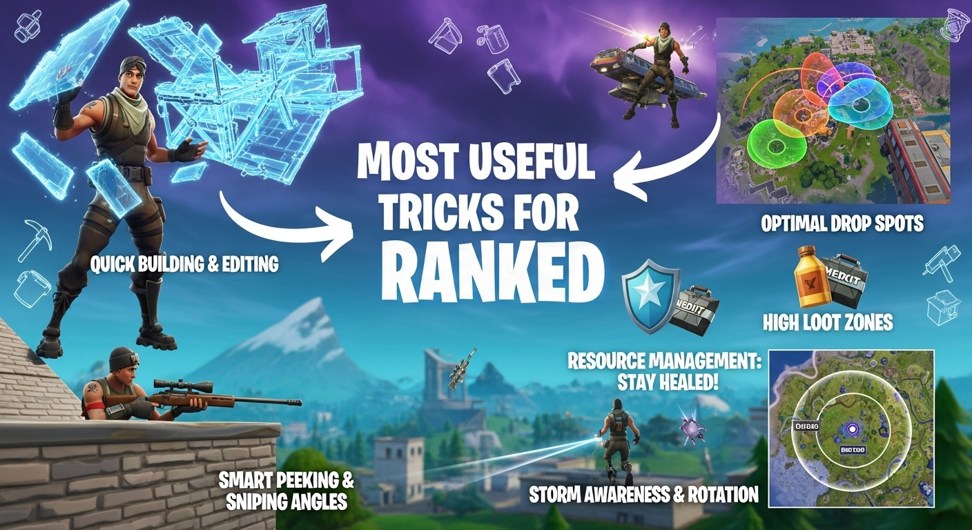 Top Fortnite Ranked Mode Tricks