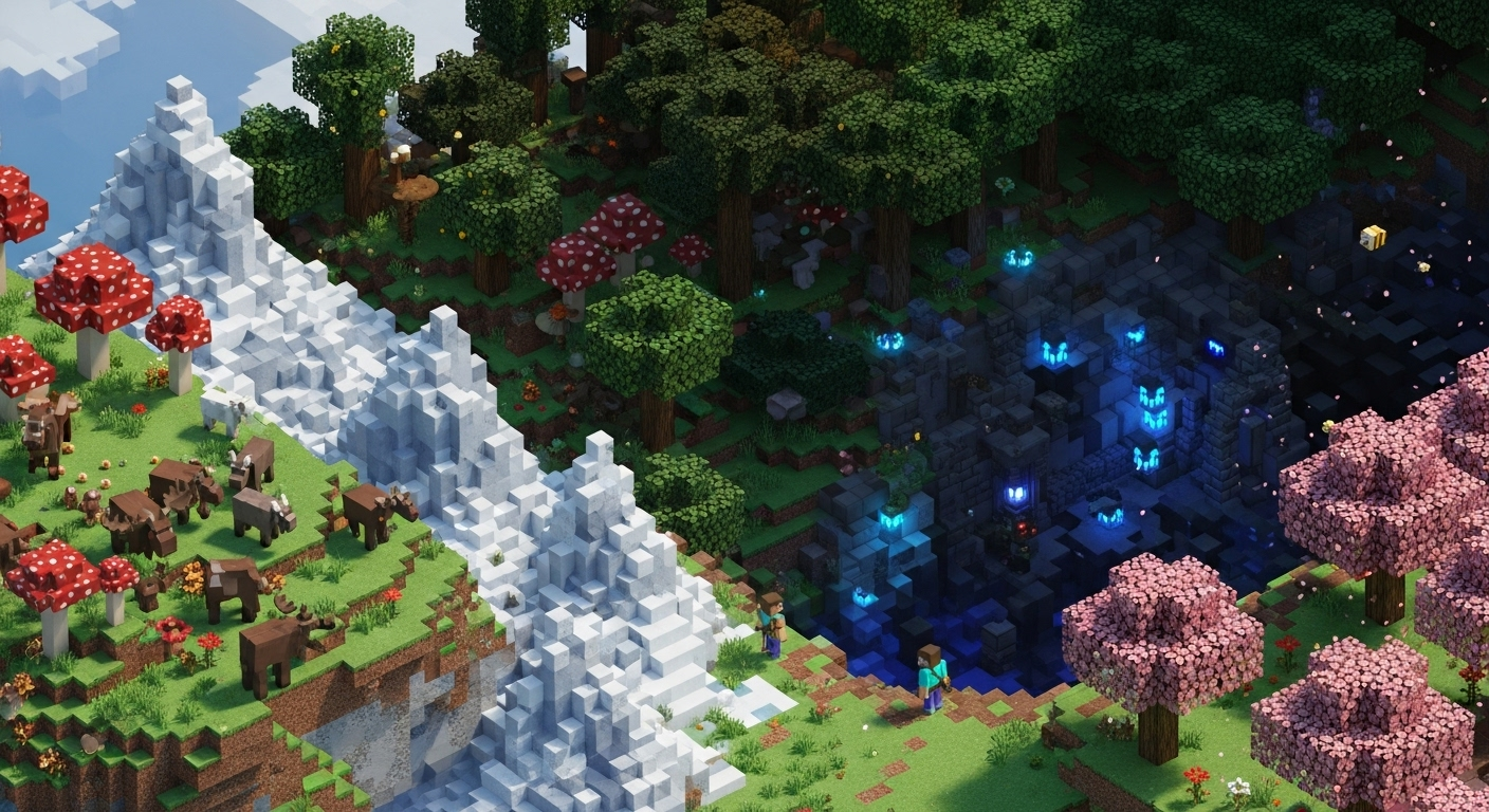 Rarest Minecraft Biomes in 2025