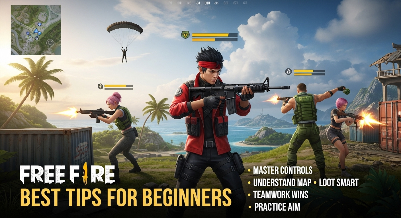 Beginner's Guide to Free Fire: Top Tips and Tricks