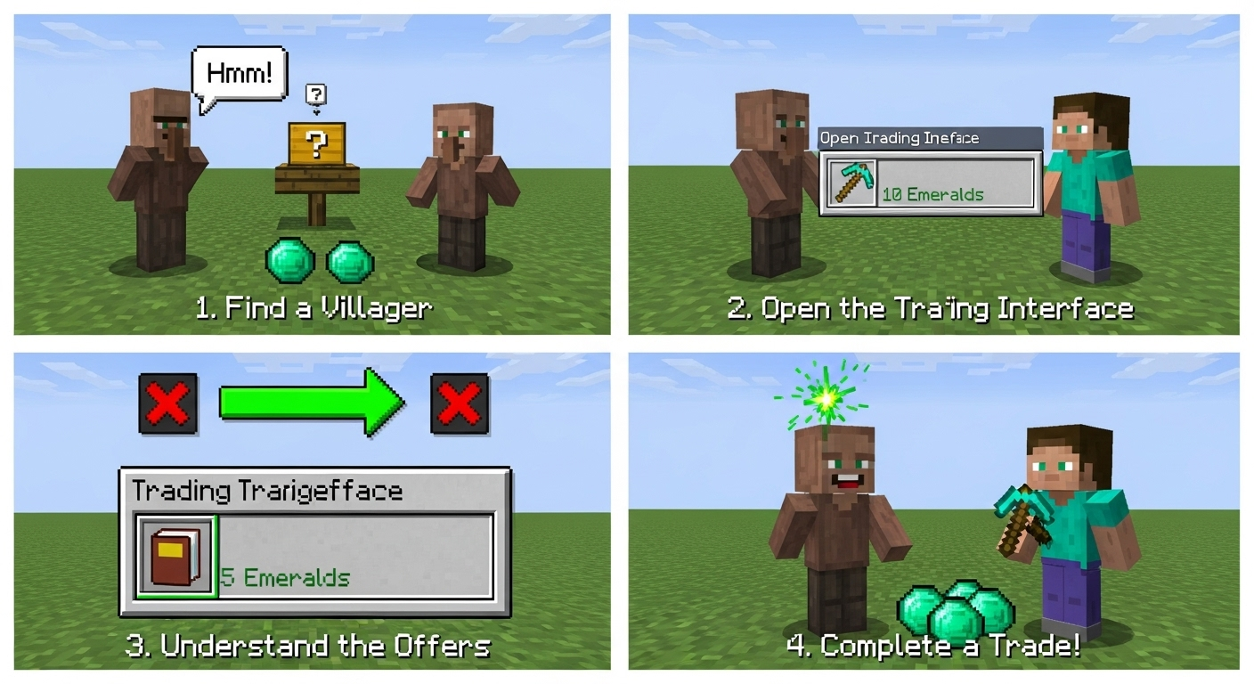 Beginner's Guide to Minecraft Villager Trading