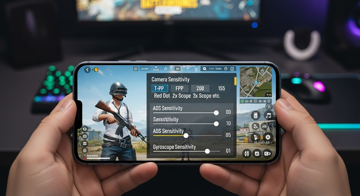 Working BGMI Sensitivity Settings and Codes