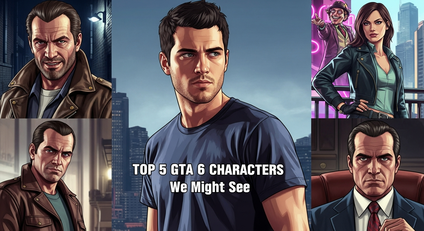 Possible Characters in GTA 6: Top 5 Predictions