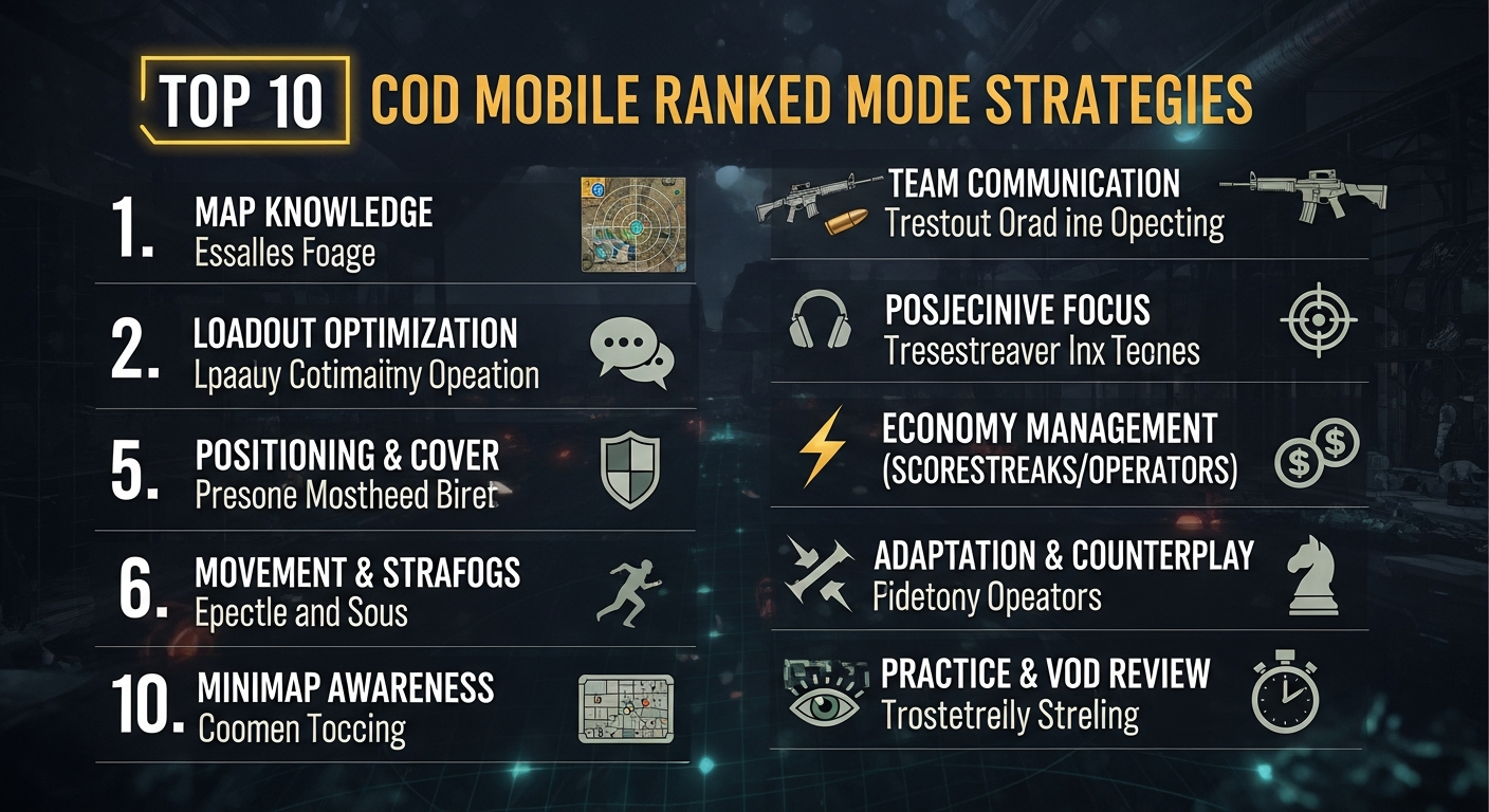 10 Best Strategies for COD Mobile Ranked Mode