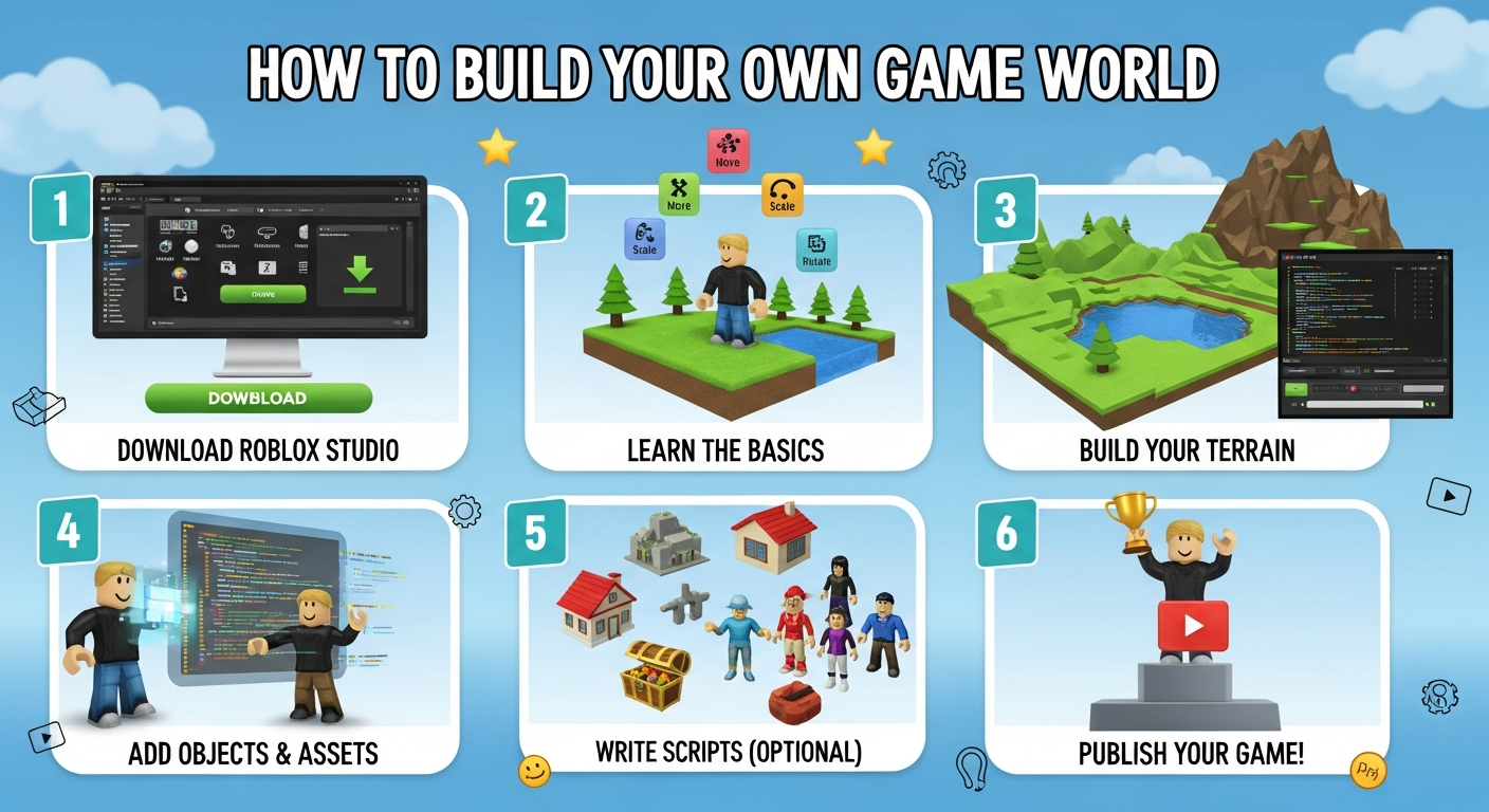 Creating a Roblox Game World: A Beginner's Guide