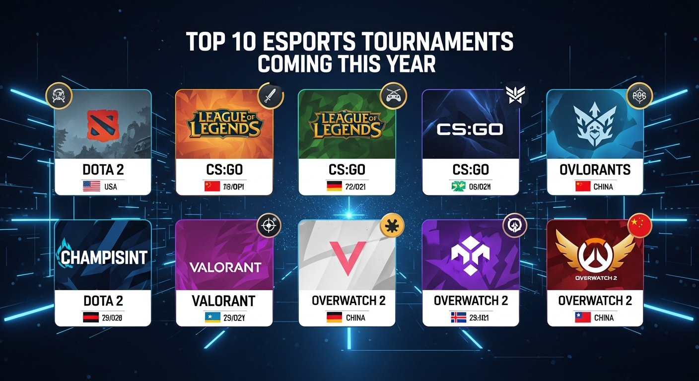 10 Biggest Esports Tournaments to Watch This Year