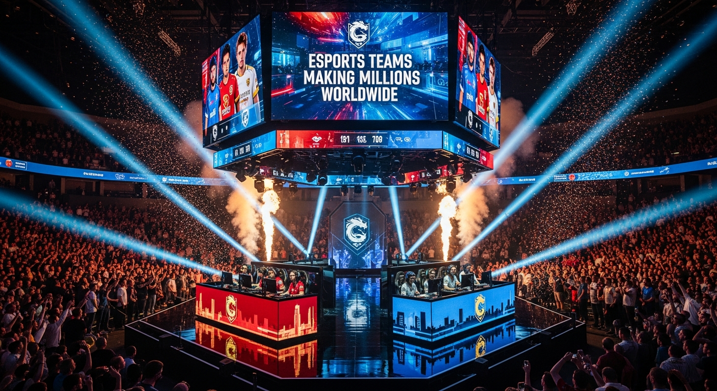 Global Esports Teams Generate Millions