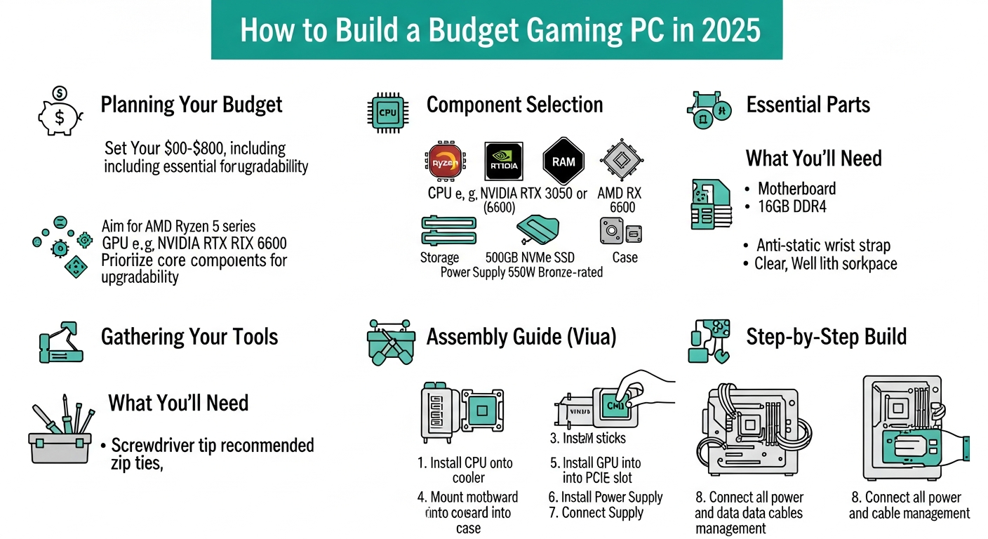 Building a Low-Cost Gaming PC for 2025