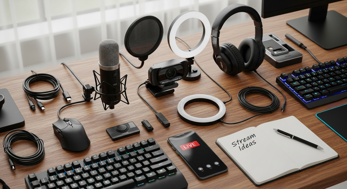 Top Streaming Equipment for Aspiring Creators