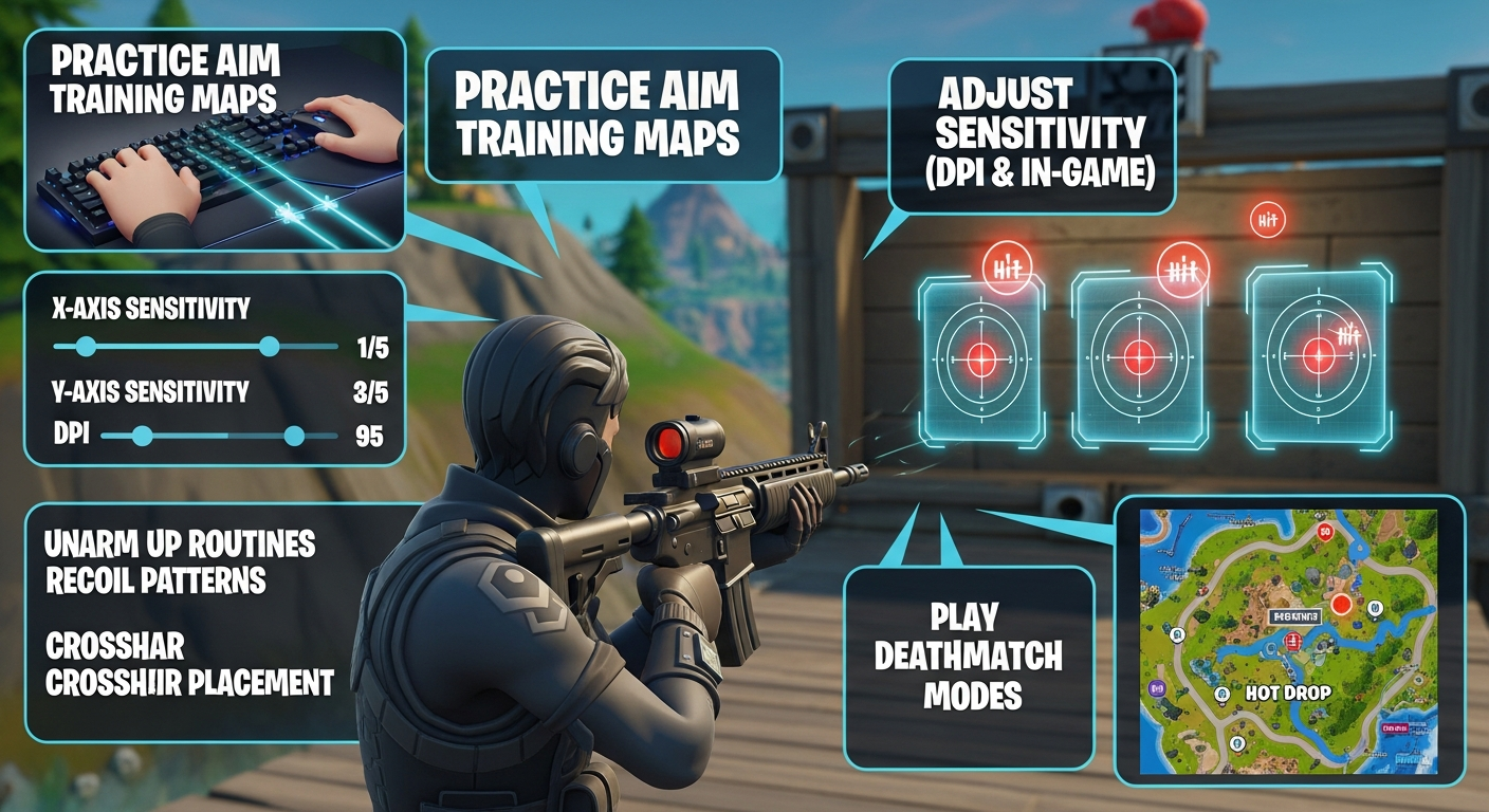 Improving Your Aim in Fortnite on PC