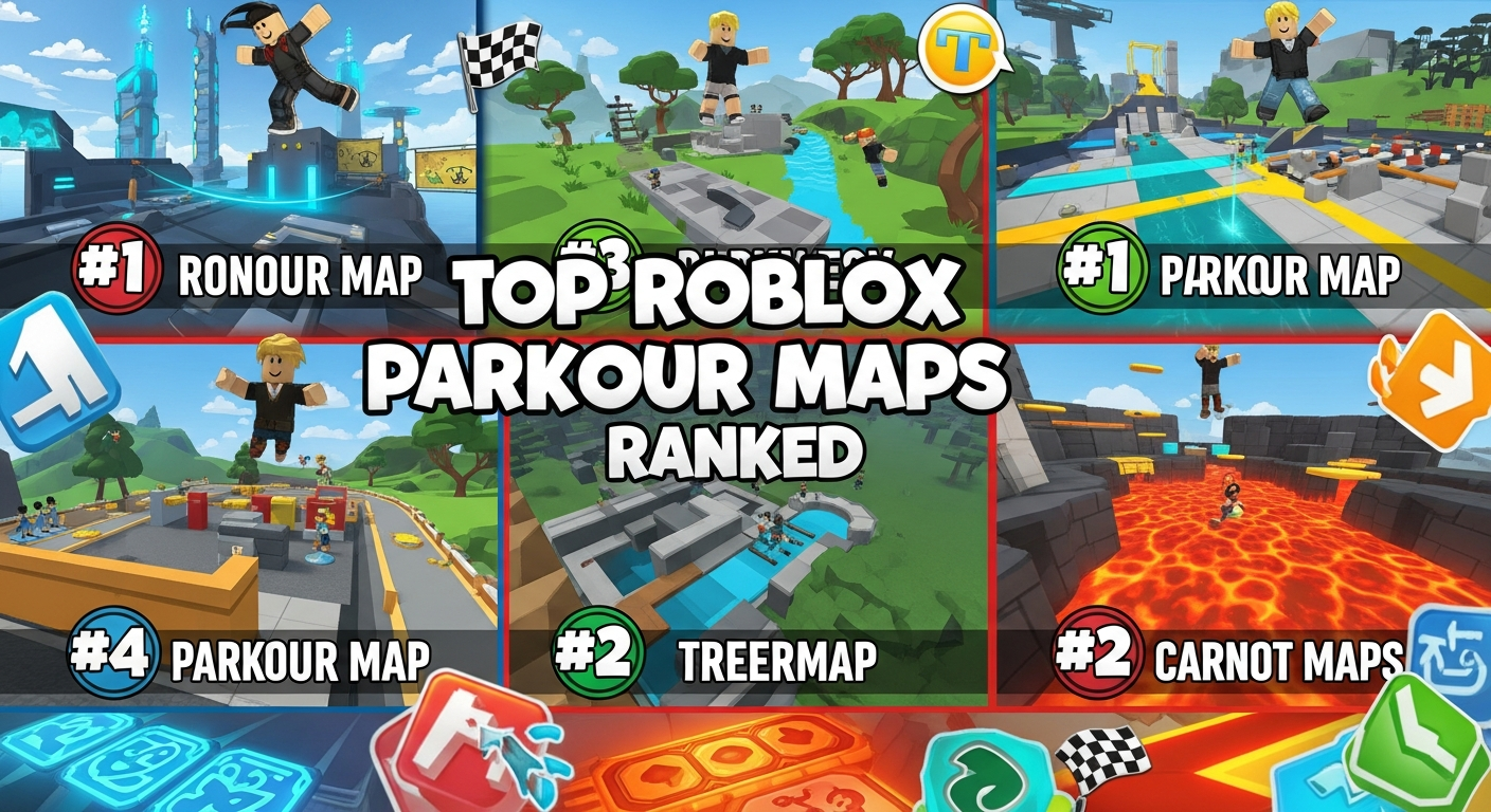 Best Roblox Parkour Maps: Ranked