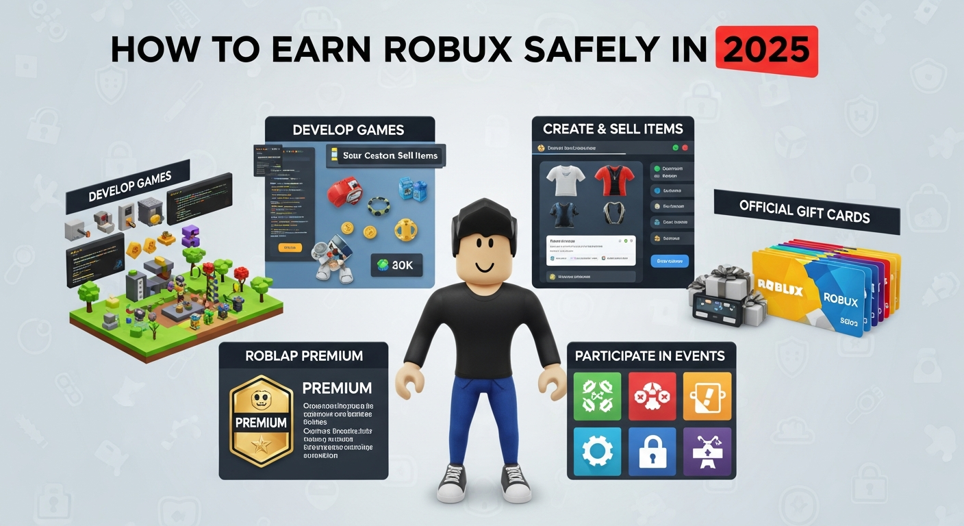 Safe Methods to Get Robux in 2025