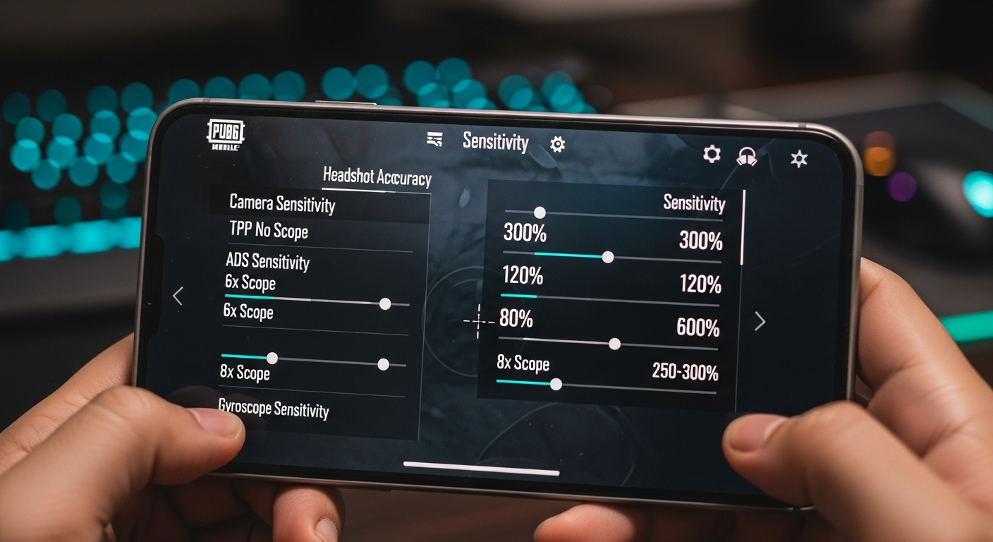 Optimal PUBG Mobile Sensitivity Settings for Headshots