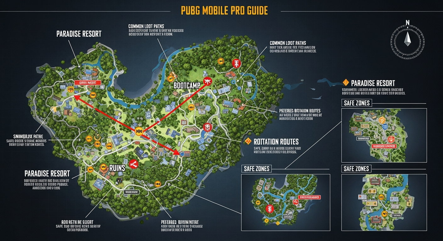Sanhok Jungle Map: Pro Guide for PUBG Mobile