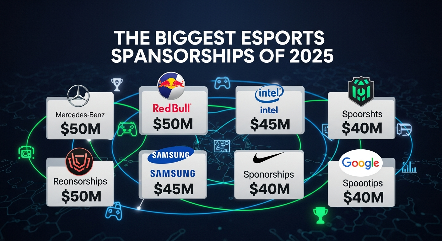 Top Esports Sponsorship Deals in 2025