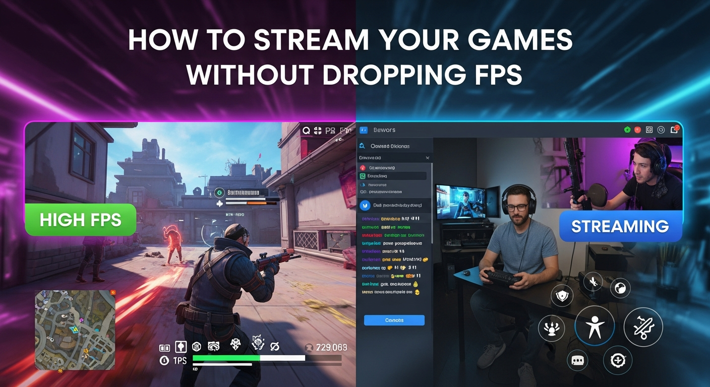 How to Stream Games Smoothly: Maximize FPS