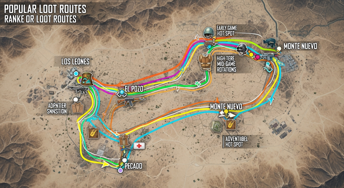 Best Loot Spots in Miramar Ranked for PUBG Mobile