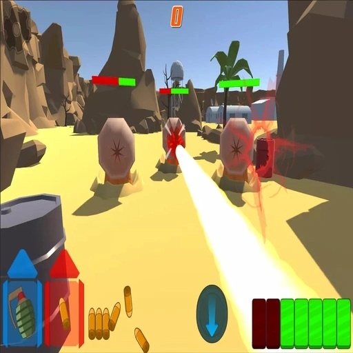 Alien Blaster Game 