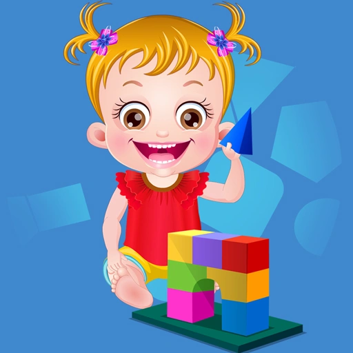 Baby Hazel Learns Shapes Game 
