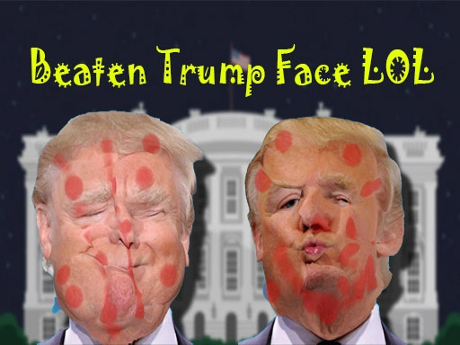 Beaten Trump Face LOL Game