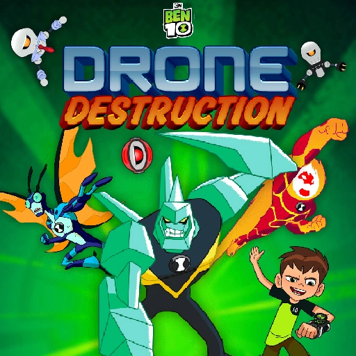 Ben 10 Drone Destruction Game