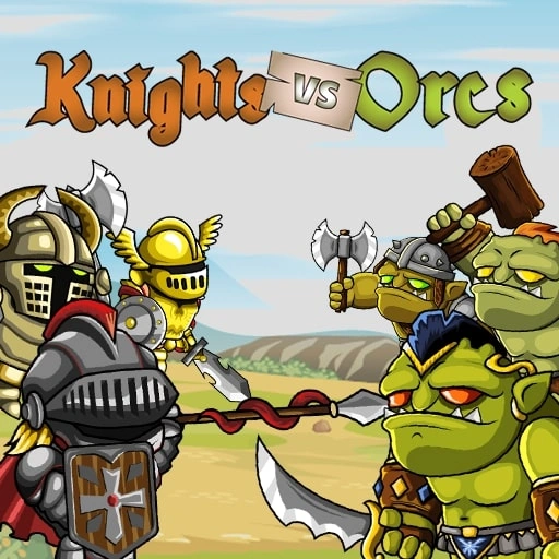 Castle Wars: Knights vs Orcs Game
