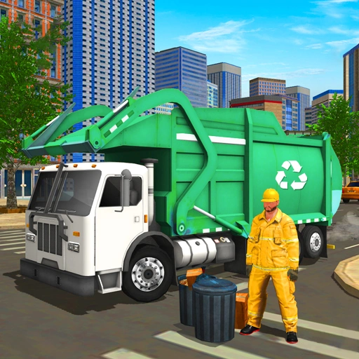 City Cleaner 3D Tractor Simulator Game  