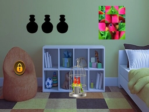 Couple Parrot Escape Game