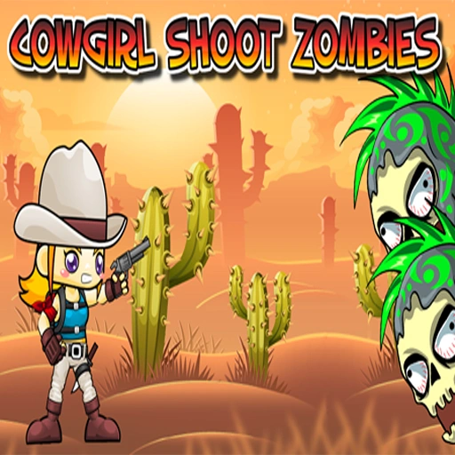 Cowgirl Shoot Zombies Game 