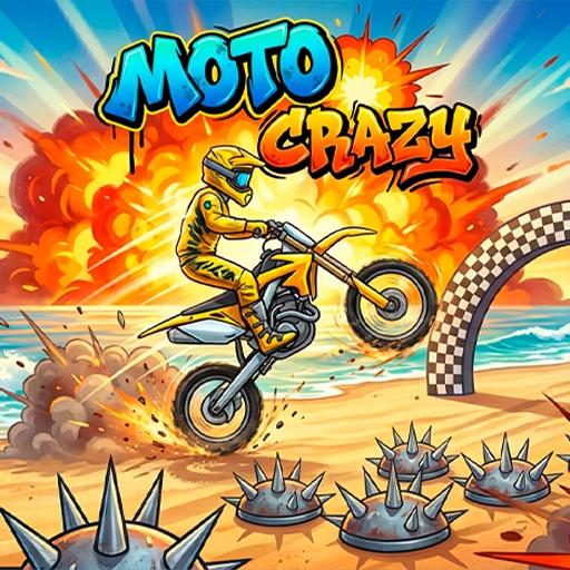 Crazy Moto Game