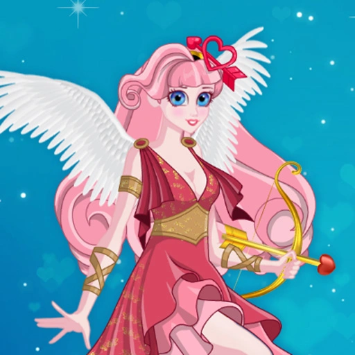 Cute Cupid is preparing for Valentine's Day Game 