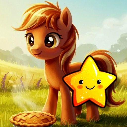 Cute Pony Hidden Stars Game