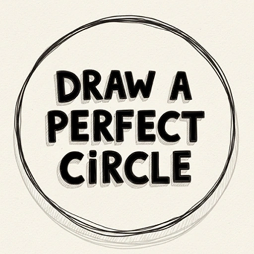 Draw a Perfect Circle Game