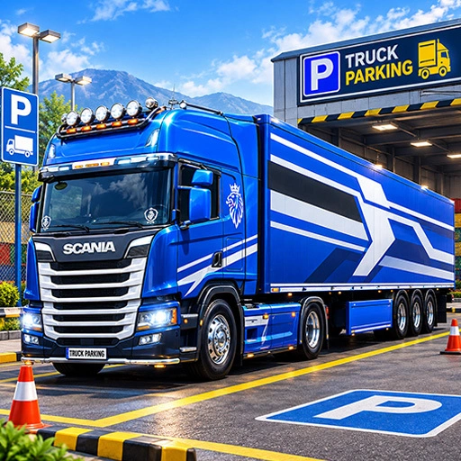 Euro Truck Parking Game