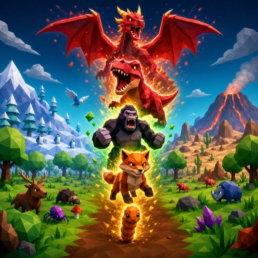 Evolution Arena Battle Royale Game