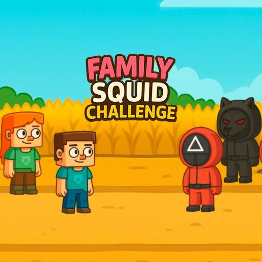 Family Squid Challenge Game 