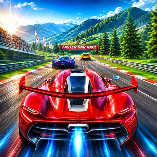 Faster Car Race Game 