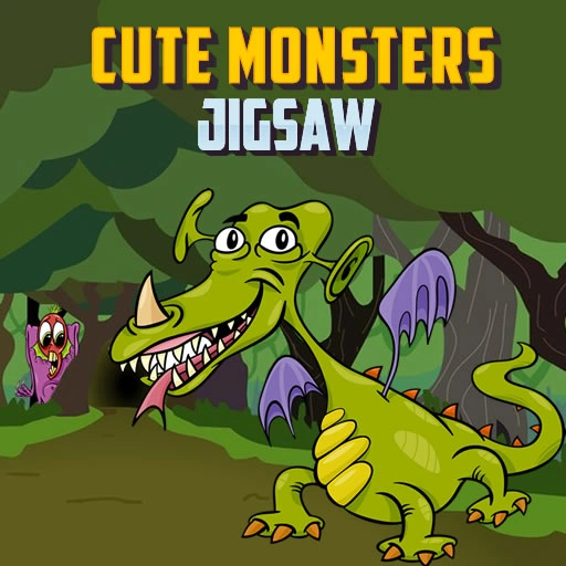 Fun Monsters Jigsaw Game 