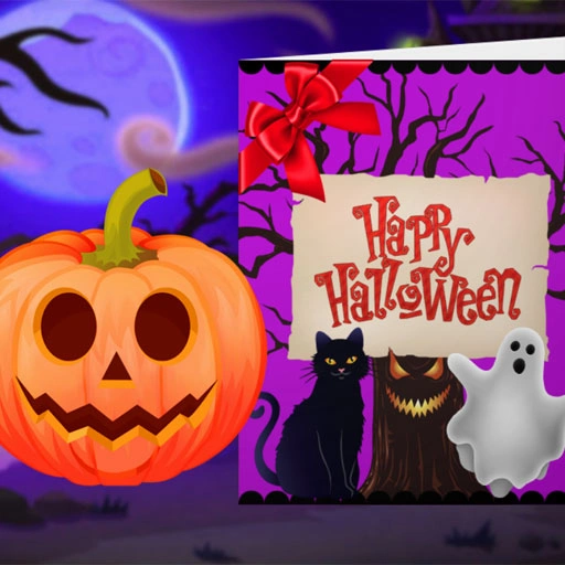 Happy Halloween - Princess Card Designer Game