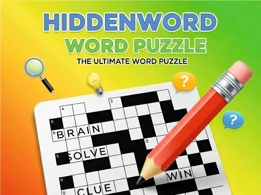 Hidden Word Puzzle Game